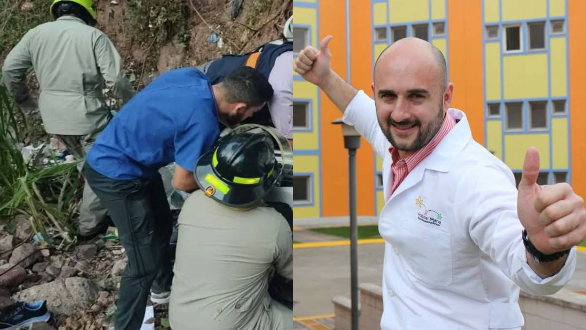 Imagen de Así era Víctor Alexander Paz, médico que murió al caer a abismo en El Chimbo