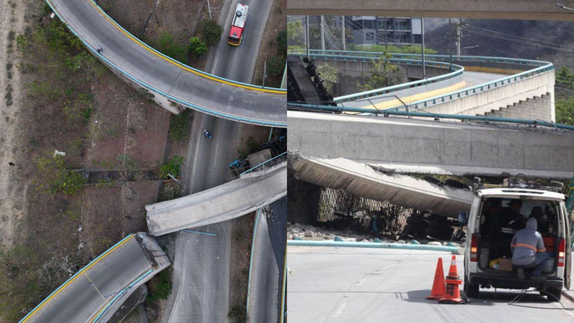 Expertos recomiendan revisar tres aspectos tras colapso de puente en Tegucigalpa
