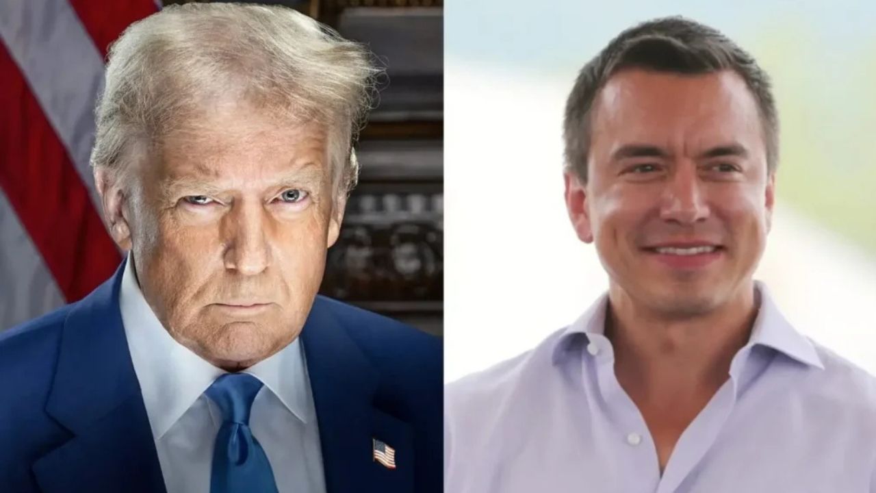 Trump felicita a Daniel Noboa y asegura que será un 'gran líder' para Ecuador