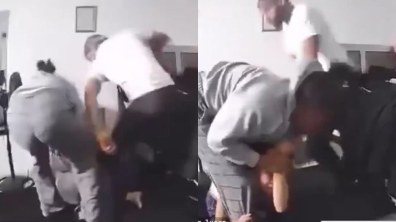 Cámara graba momento en que youtuber agrede brutalmente a su novia