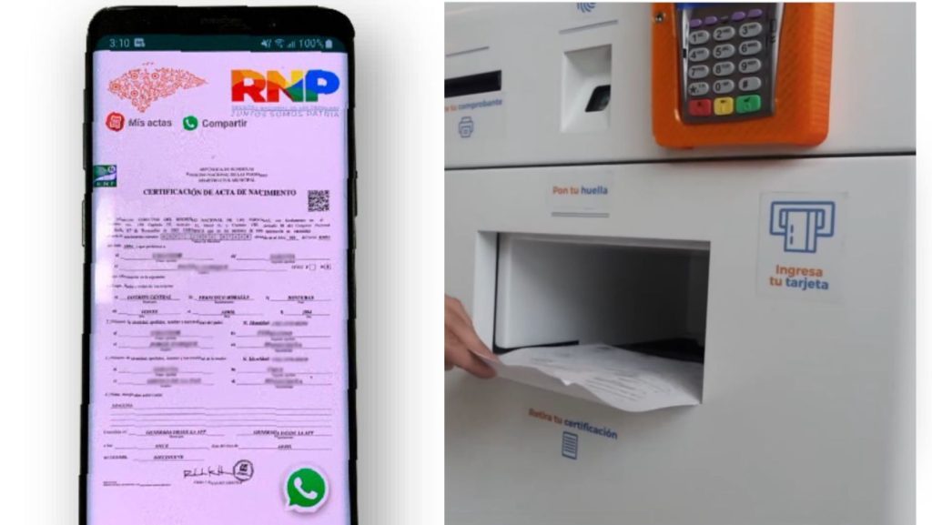Un celular al lado de una máquina