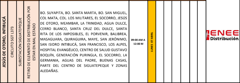 Lista de colonias que no tendrán luz pasado mañana