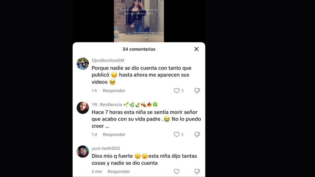 Reacciones en redes sociales sobre el suicidio de Daniela Rosales