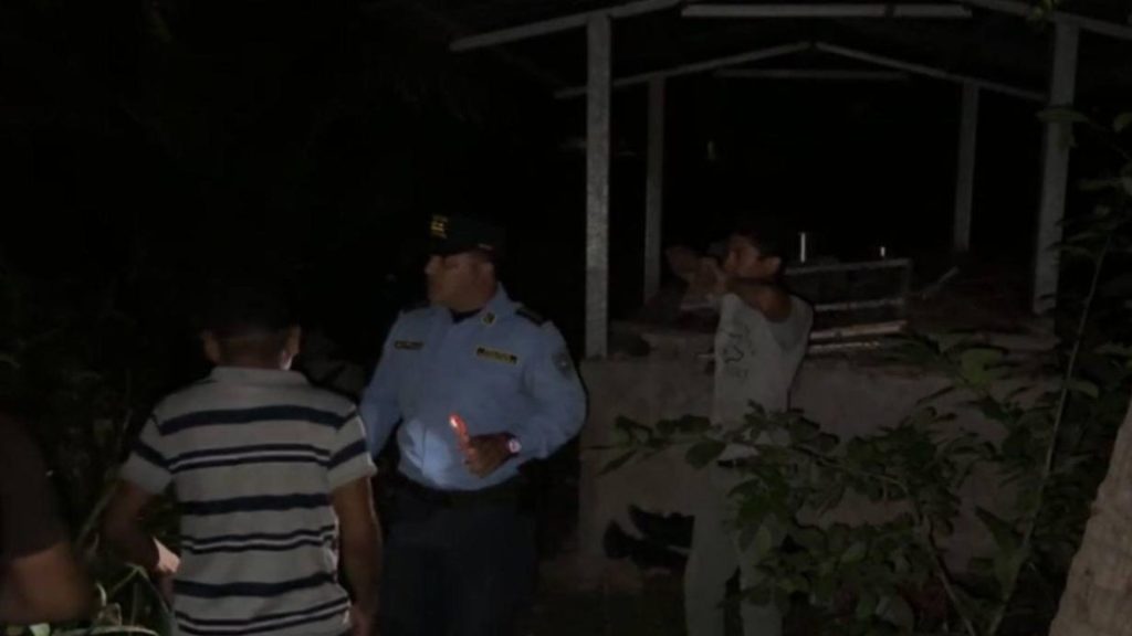 Escena del crimen donde fue encontrado muerto Omar Ávila