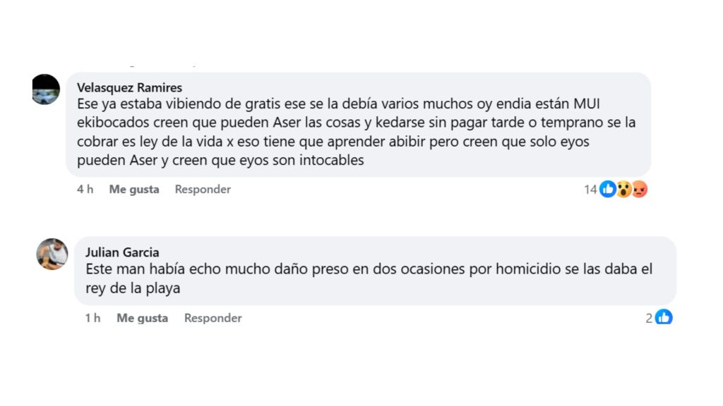 Testimonios en redes sociales sobre Jermie Woods.