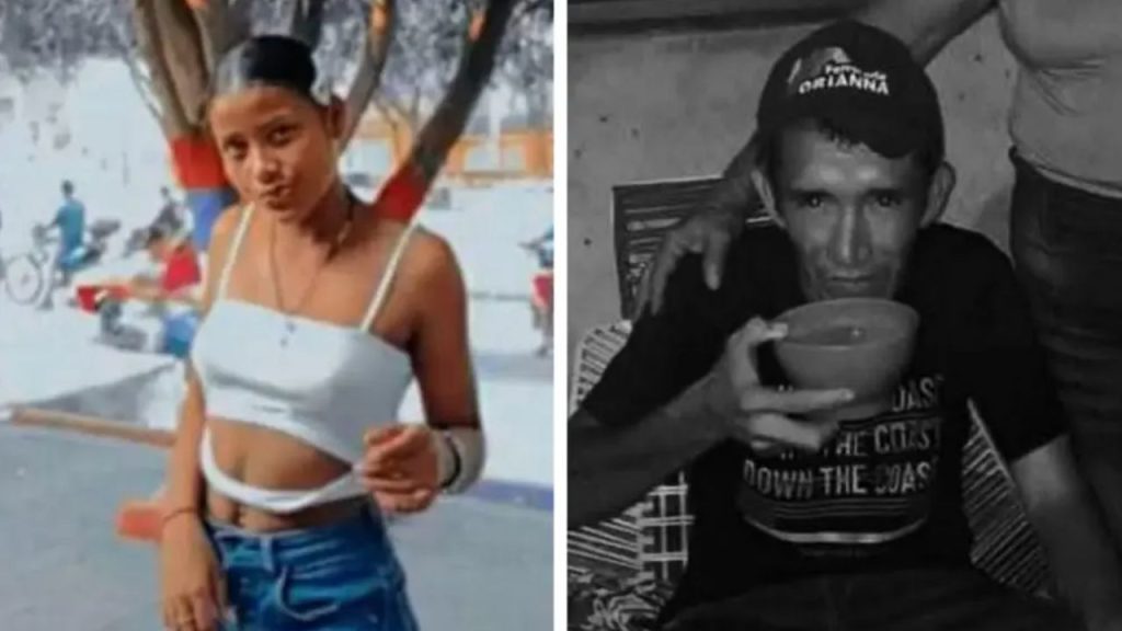 Foto en vida de Natalia Jiménez y su suegro José Isidro Duarte.