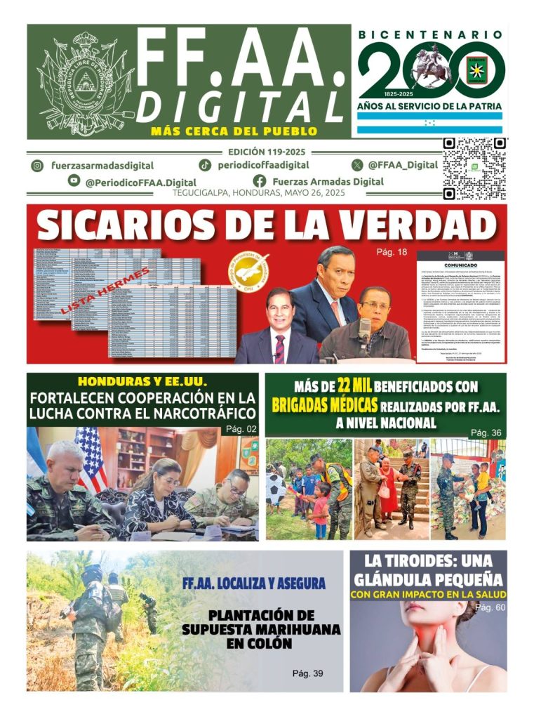Portada del periódico