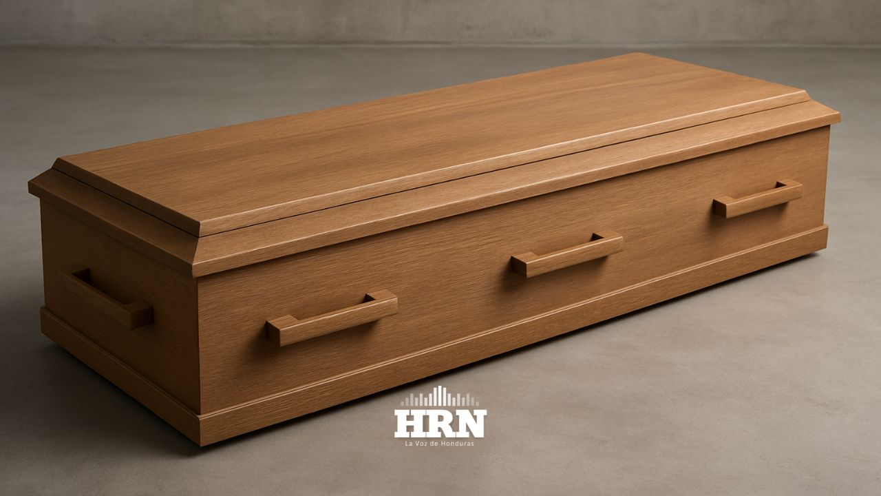 Imagen de Hallan ataúd en plena carretera en La Ceiba, ¿cómo llegó hasta allí?