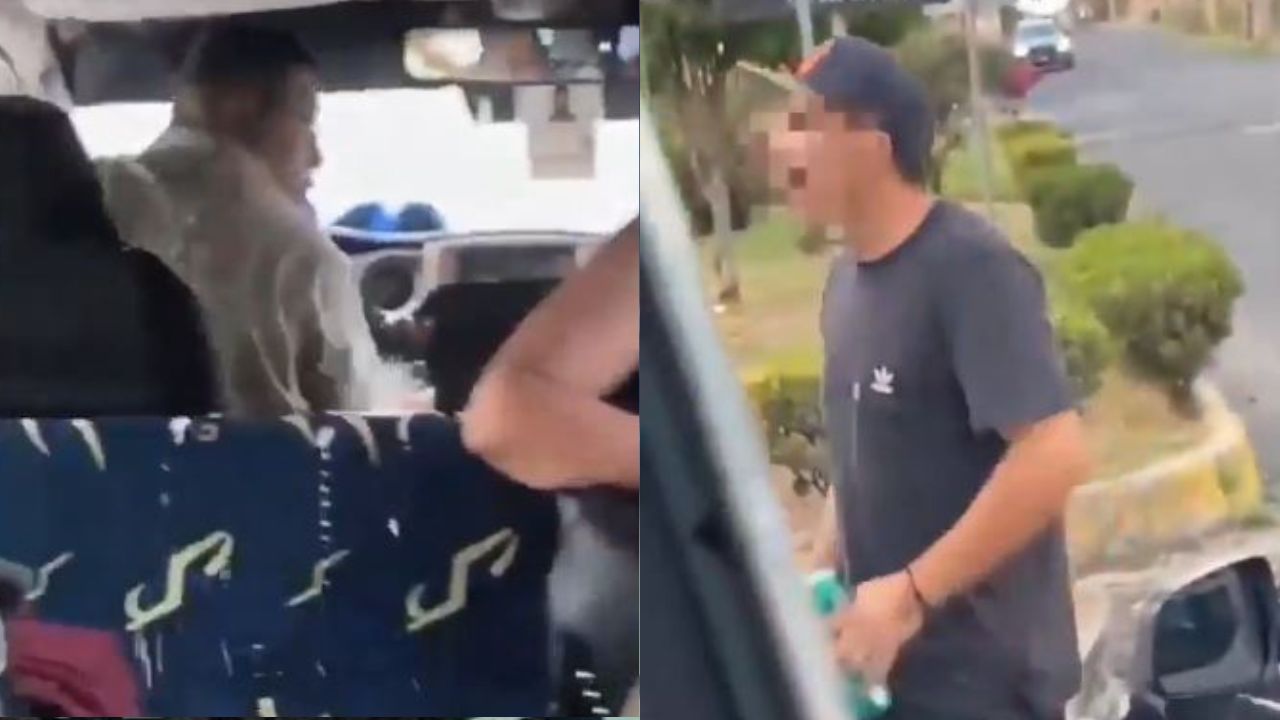 Conductor lanza cerveza a chofer de bus y luego lo mata en pleito vial