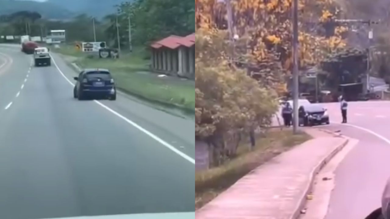 Vídeo: Conductor es requerido por ir manejando presuntamente ebrio