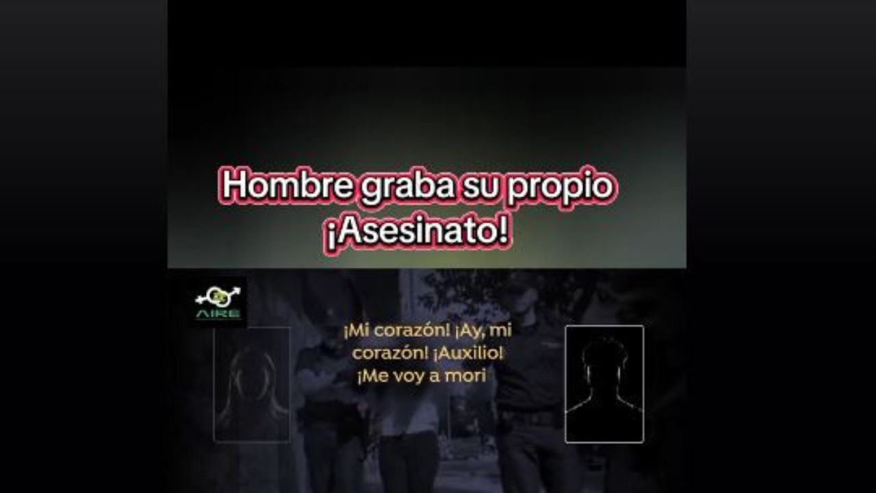 “¡Ay, mi corazón!”: hombre grabó audio mientras su esposa lo asesinaba