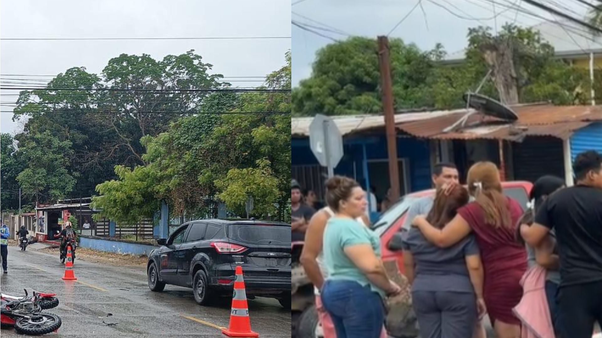 '¡Esto no puede ser cierto!': madre llora al ver a su hijo muerto en accidente