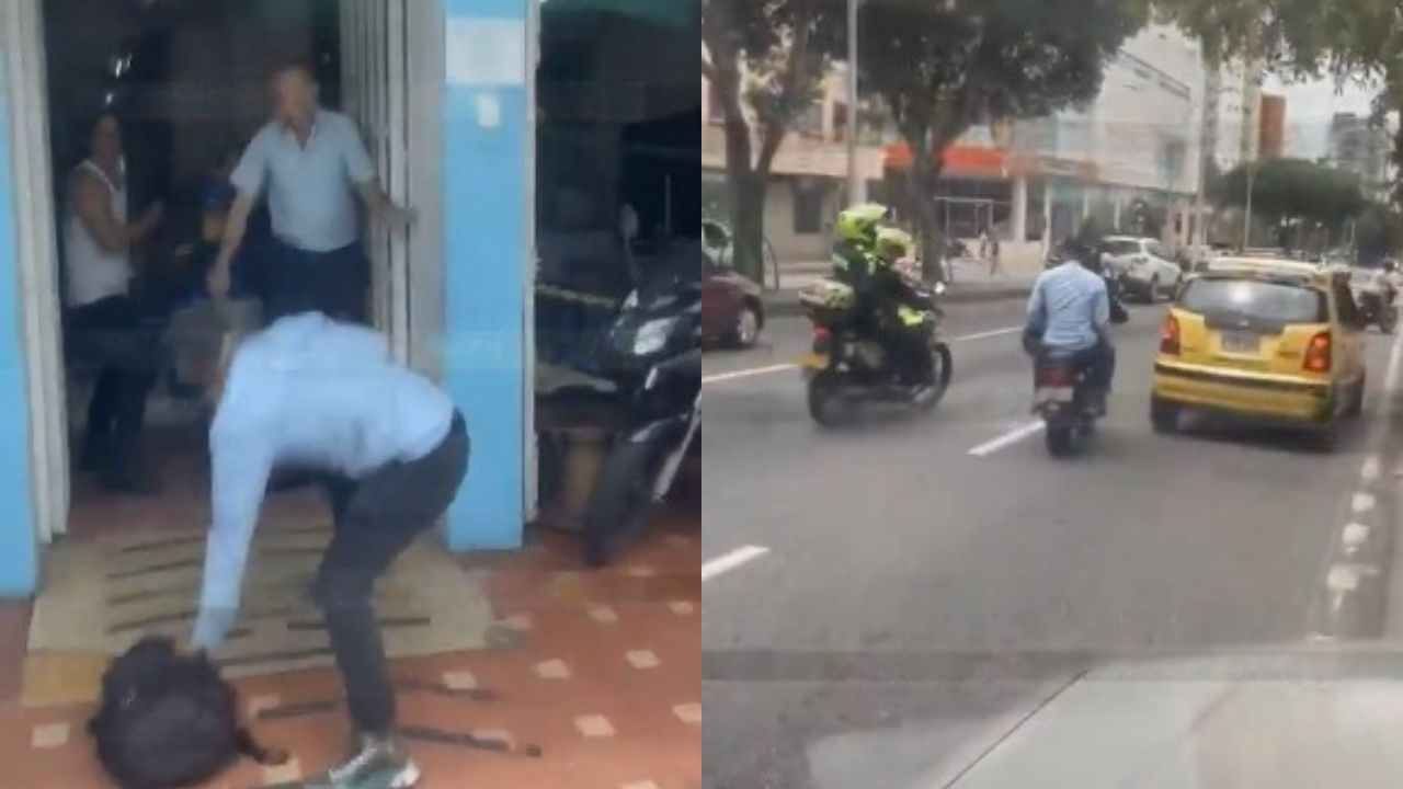 Vídeo: Ladrón apuñala a hombre en asalto, pero en minutos fue capturado