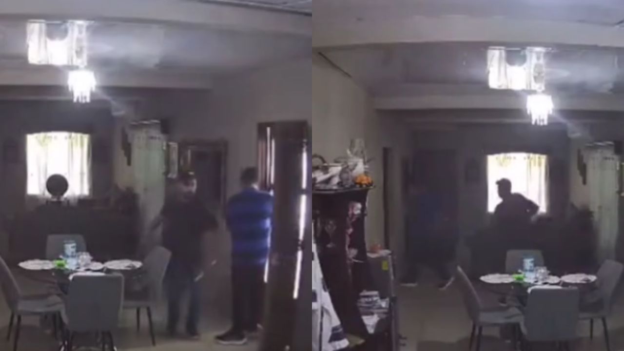 Imagen de Cámara graba momento en que ladrones entraron a robar a una casa en Siguatepeque