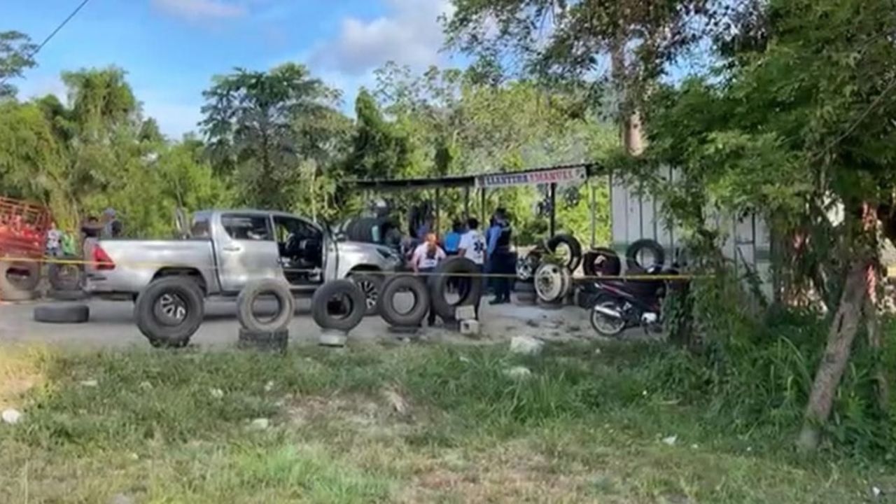 Esto hicieron desconocidos tras matar a padre y su hija de 7 años en Atlántida