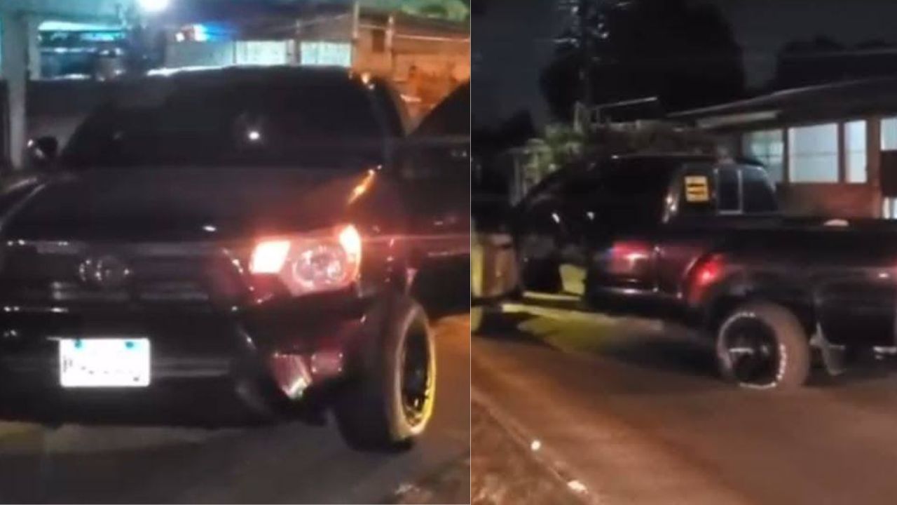 VIDEO: así fue como hombres armados raptaron a conductor de lujoso auto en San Pedro Sula