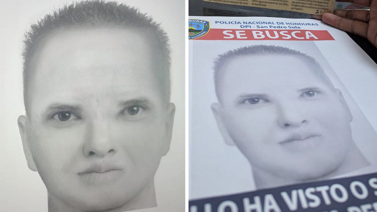 Policía revela por qué es buscada la persona del retrato hablado en SPS