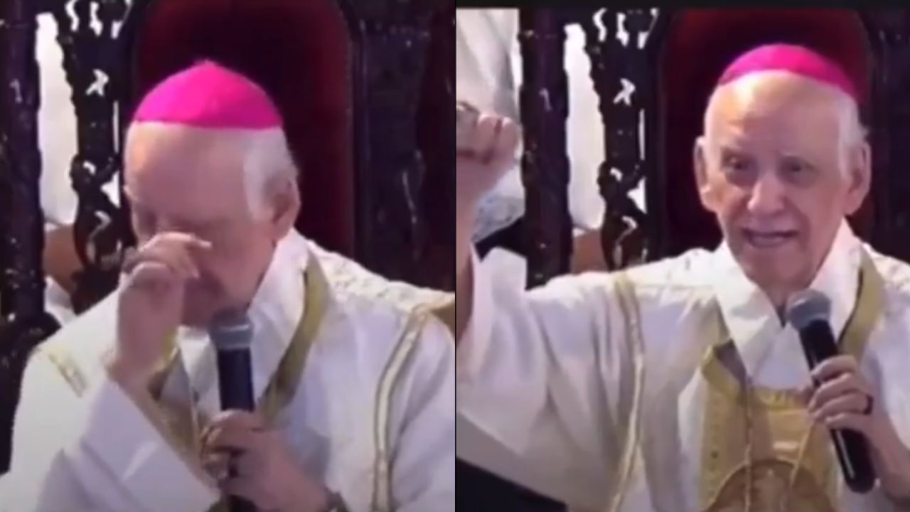 'Me quieren matar': Sacerdote exorcista pide ayuda en misa por amenazas a muerte