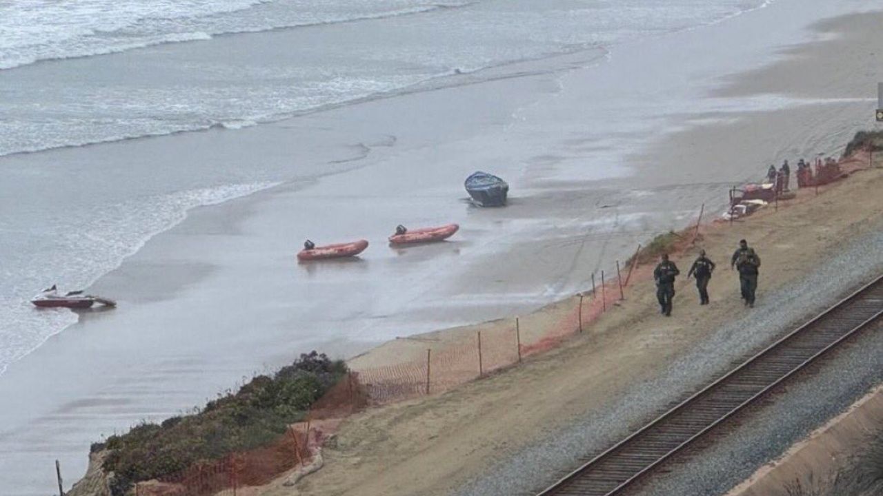 Tres muertos y 9 desaparecidos al volcar lancha con migrantes en California