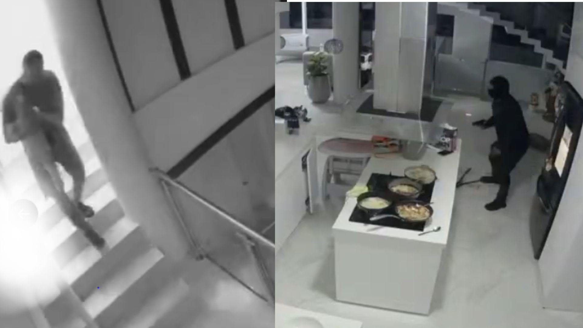 Graban el momento en que secuestran a un niño de 11 años en su casa