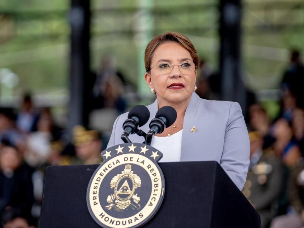 Xiomara Castro, presidenta de Honduras.