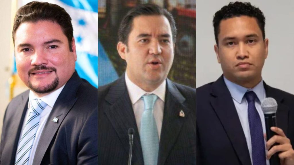 Personas que acompañarán a Xiomara Castro