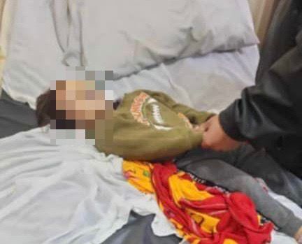 Imagen del pequeño Krizman Lenin Figueroa, fallecido tras caerle ropero encima.