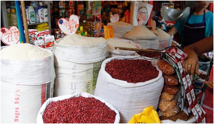 Un puesto en un mercado