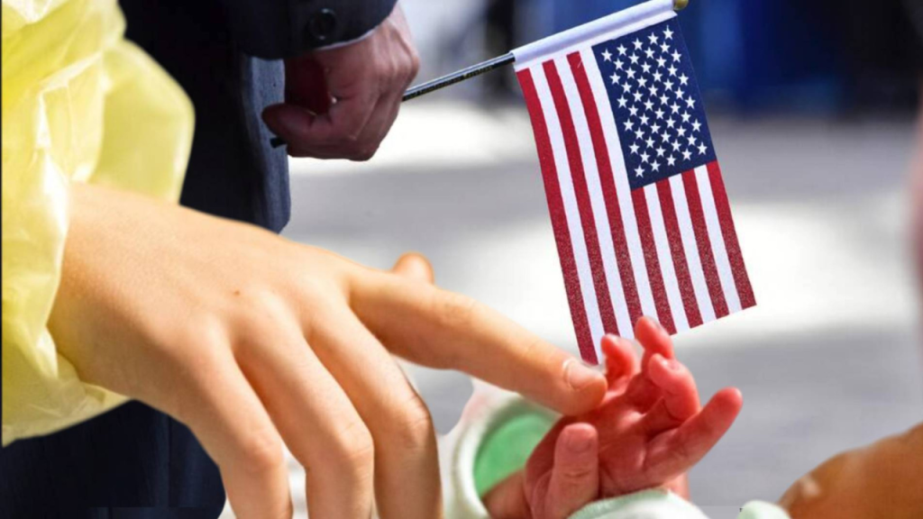 Imagen de referencia de ciudadania por nacimiento en Estados Unidos.