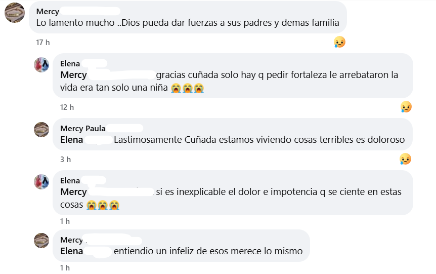 Captura de pantalla de los comentarios