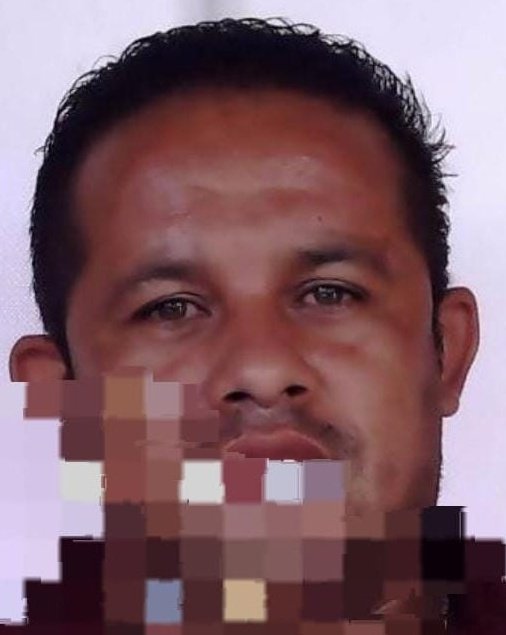 Una foto del condenado