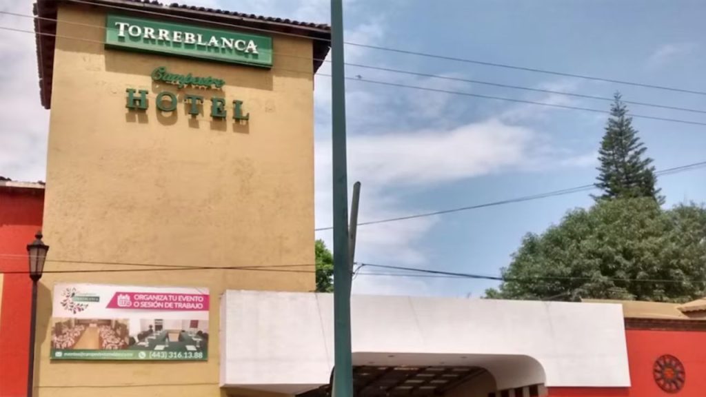 Parte exterior del hotel