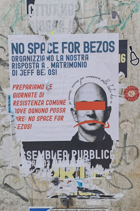 cartel contra Jeff Bezos