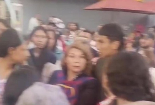 Captura de pantalla del video de Sandra Beatriz Castillo