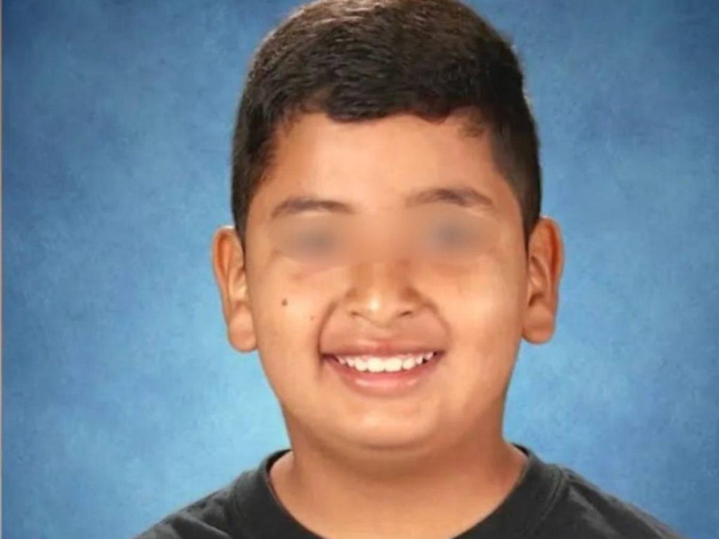 Martir García Lara, menor hondureño detenido por ICE.