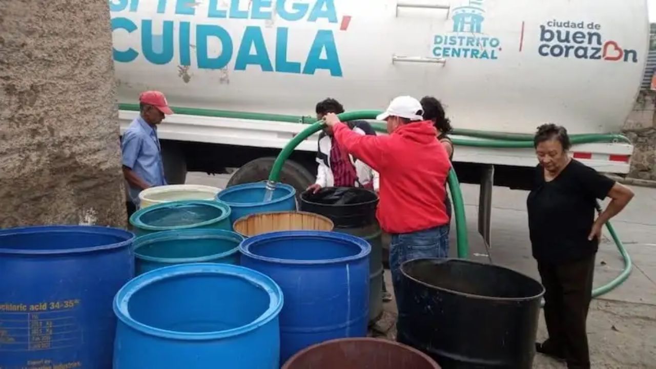 Más de 40 colonias capitalinas estarán sin agua potable por tres días
