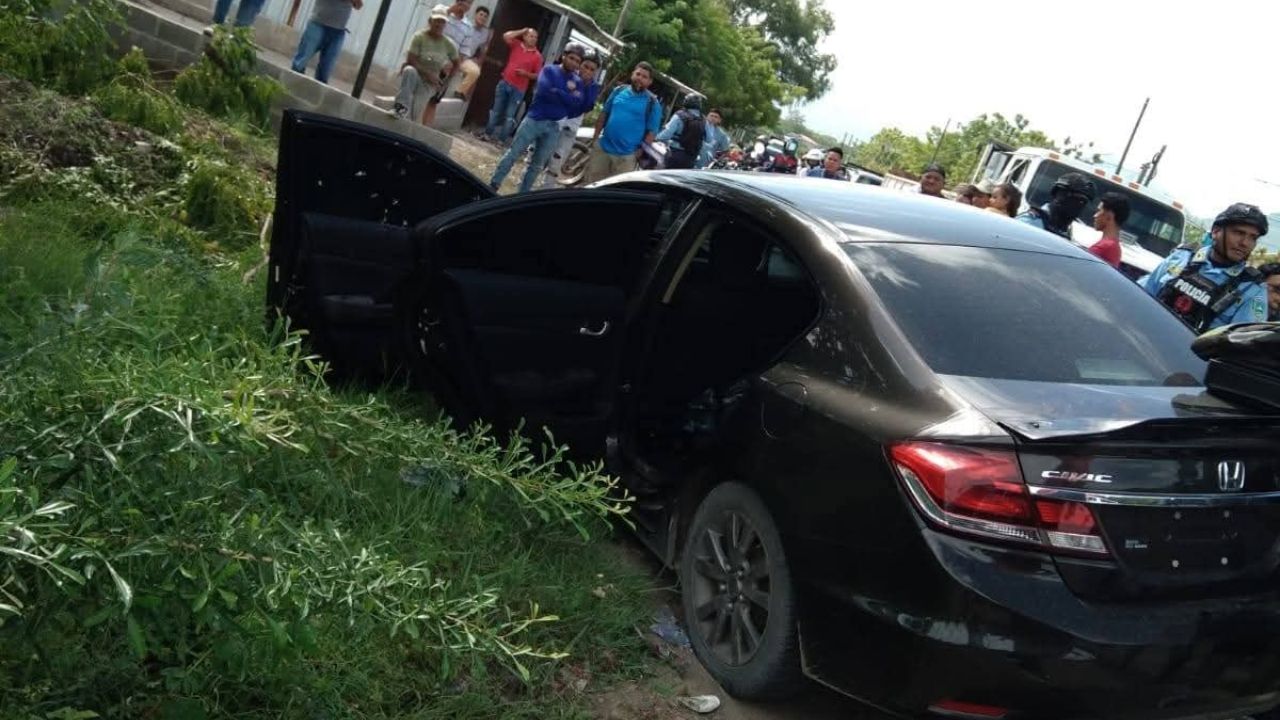 Confirman estado de salud de hija de hombre que disparó a sicario en Choluteca