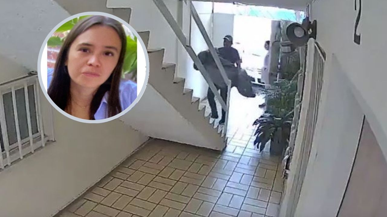 Imagen de Cámara capta a jefe cargando cadáver de empleada desaparecida