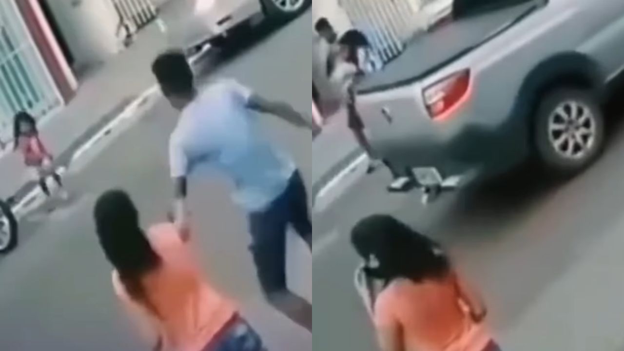 ¡Héroe sin capa! Joven salva a niña de ser atropellada al cruzar una calle