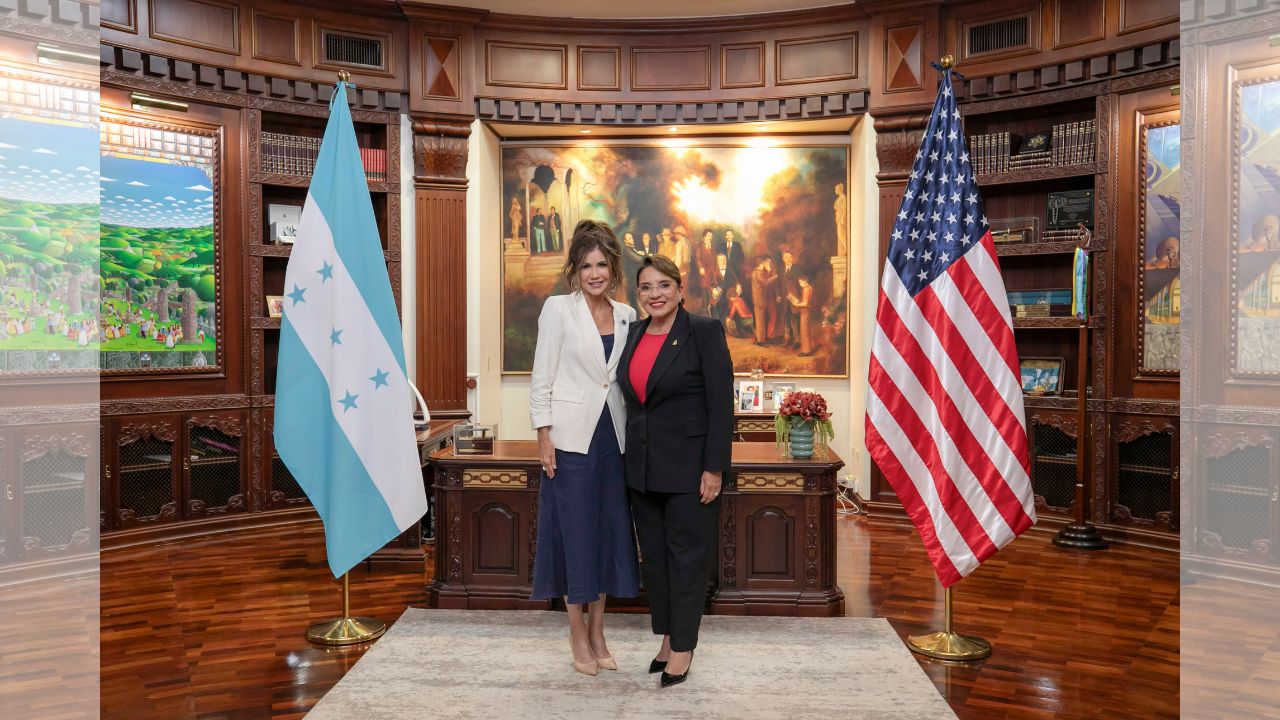 Este fue el tema toral de reunión entre Kristi Noem y Xiomara Castro