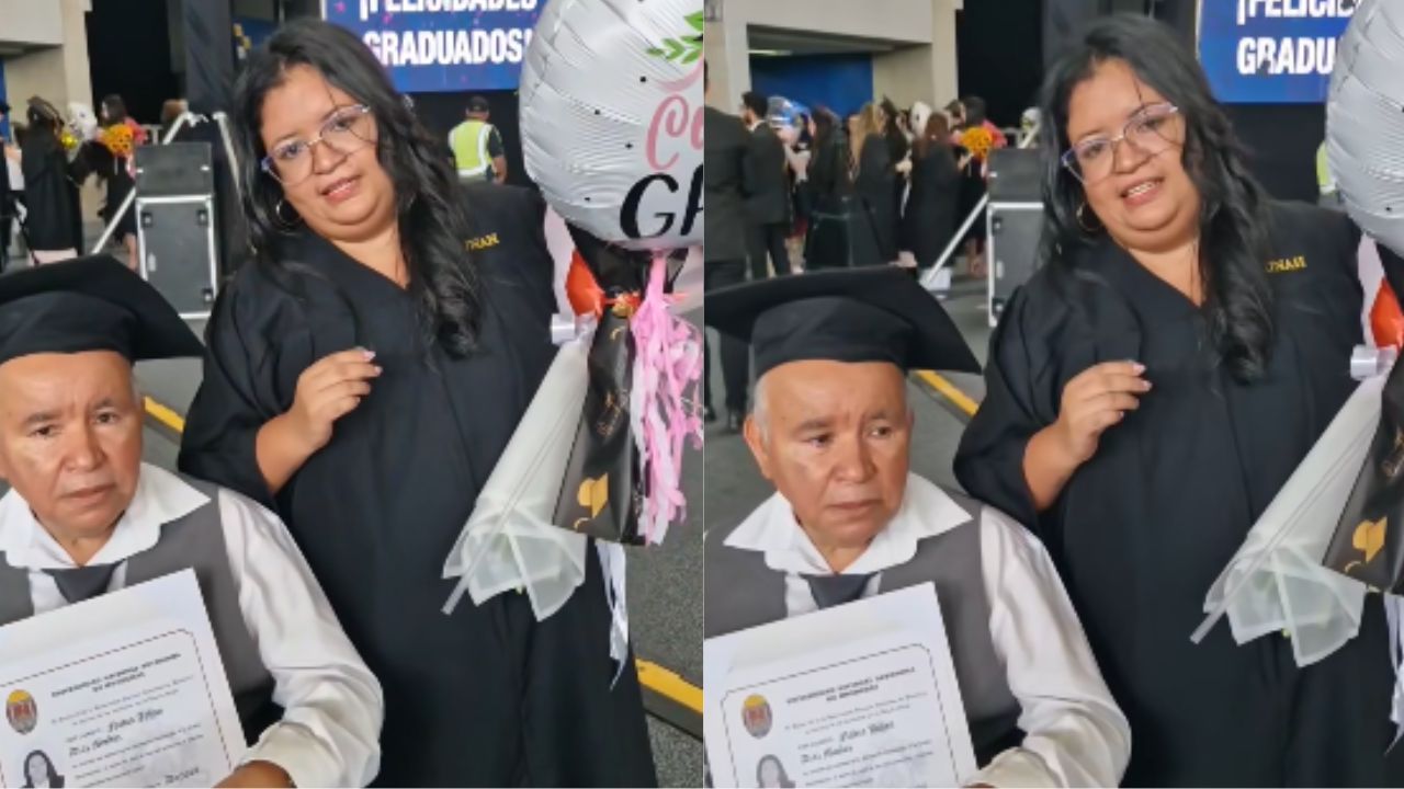 'Luché 19 años en EE. UU. para verla graduarse': historia de padre hondureño