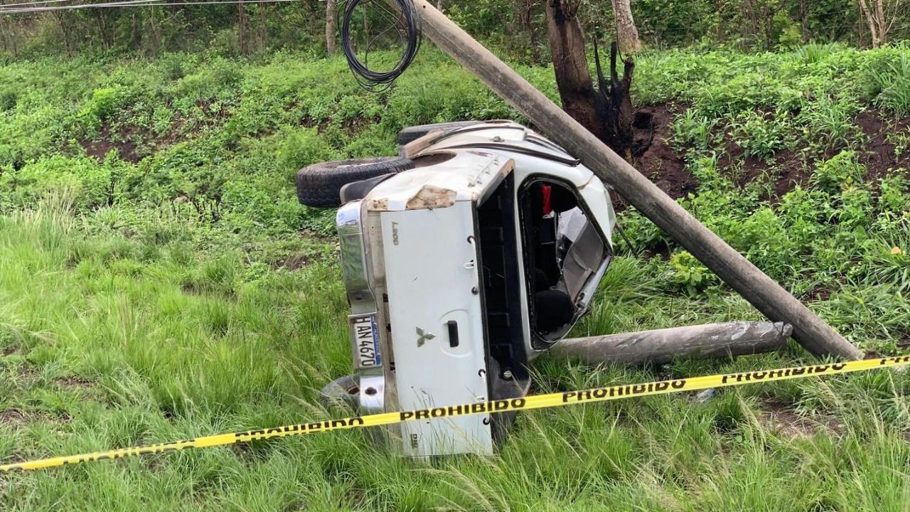 Madre y su bebé mueren en accidente cuando iban a retiro espiritual en Olancho