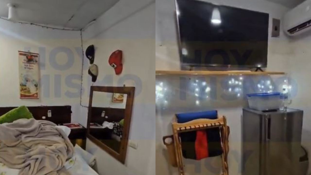 Imagen de Video expone condiciones especiales en que vivía extraditable en cárcel de Támara