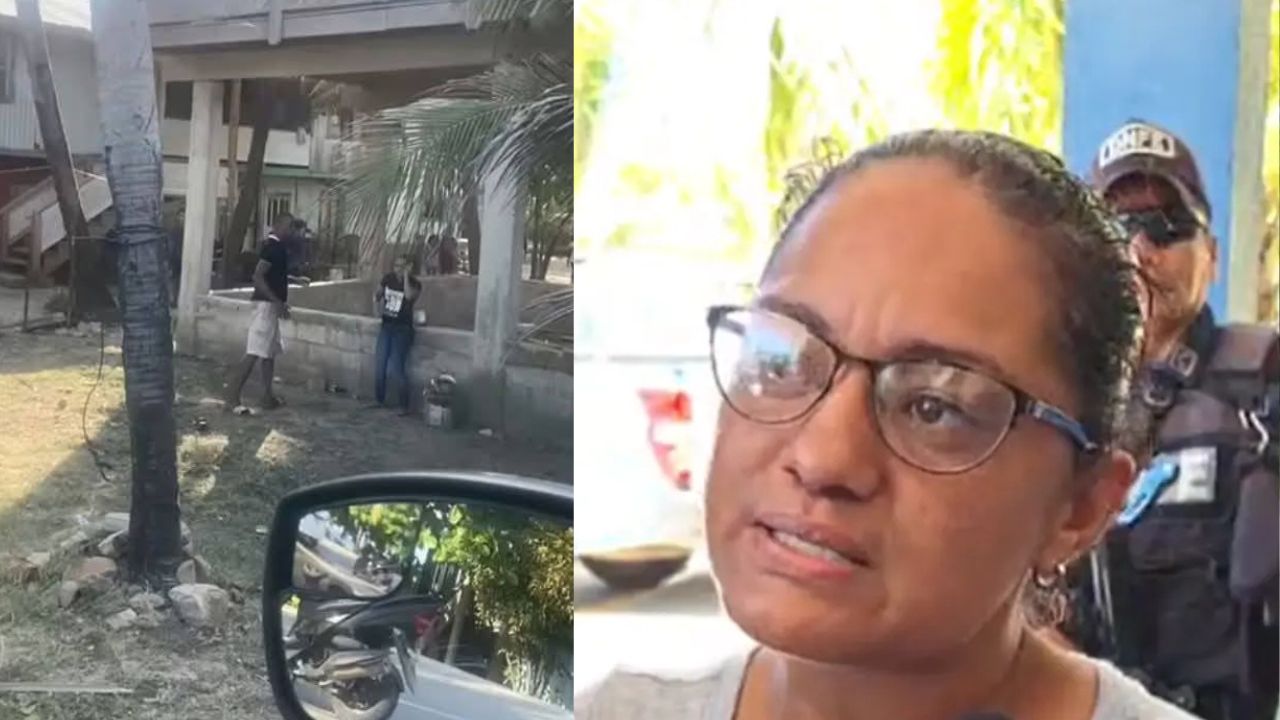 Mujer en Roatán revela por qué ella es la 'responsable' de golpiza que le dio su pareja