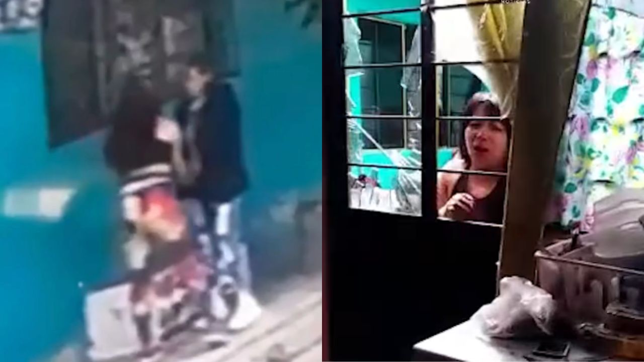 'Nos está deshaciendo la casa': Mujer agrede a familia de su 'ex' porque 'la dejó'
