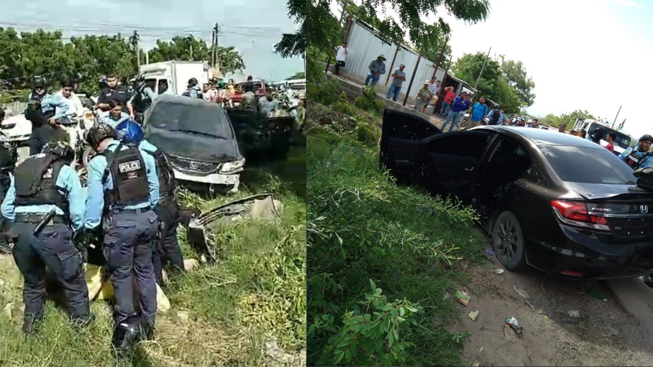 ‘Mató a mi hija’, graban cuando padre dispara a sicario que atacó a su hija en Choluteca