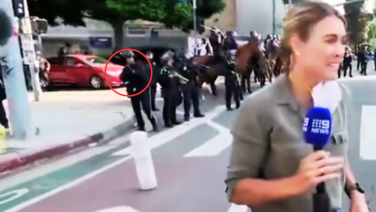 'Realidades desafortunadas': Policía le dispara a periodista durante transmisión