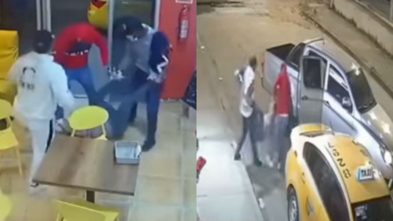 Cámara de seguridad graba secuestro de dueña de un restaurante