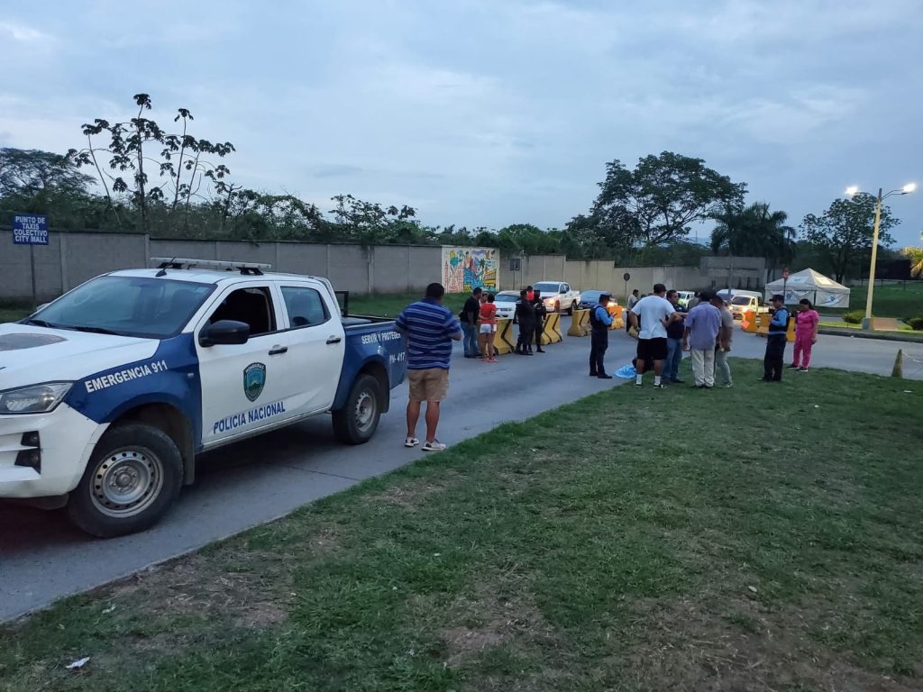Lugar donde fue asesinado Pedro García. 