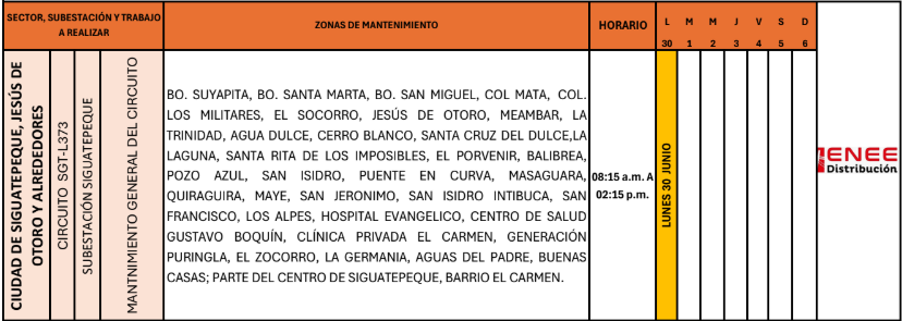 Lista de colonias que no tendrán luz pasado mañana
